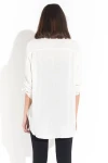 Beyaz Tunik Gömlek (ZCK0152)