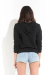 Siyah Kapüşonlu Cepli Sweatshirt (ZCK0172)